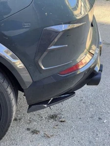 Stoßstange hinten seitlich Carbon Diffusorklappe mit Flosse für Cupra Formentor - Bild 1 von 5