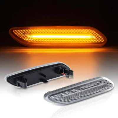 INTERMITENTE LATERAL LED transparente para BMW Mini Countryman R60 Paceman R61 *7140 - Imagen 1 de 4