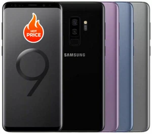 Samsung Galaxy S9+ Plus SM-G965U Fully Unlocked (Any Carrier) 64G SmartPhone A+ - Afbeelding 1 van 26