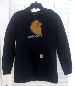 Carhartt Hoodie Youth Size L (14-16) Work Wear Outdoor Sweater Sweatshirt - Picture 1 of 5