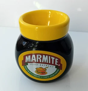 Egg Cup Marmite Ceramic Collectable Good Condition Food Advertising Novelty - Picture 1 of 12