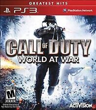 Call of Duty: World at War -- Greatest Hits (Sony PlayStation 3, 2010)