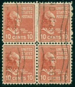 SCOTT # 815 BLOCK OF FOUR, USED, GREAT PRICE! - Picture 1 of 1