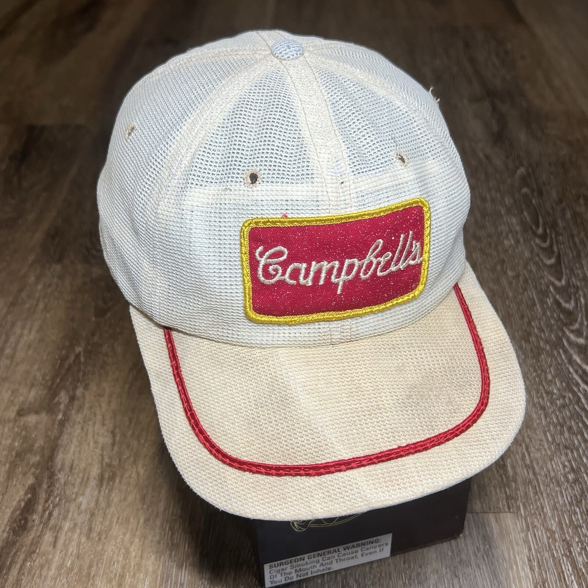 80-90s campbell vintage cap キャンベル