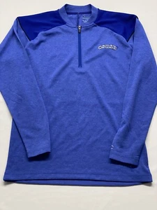 CSUSB Coyotes Sudadera Para Hombre Pequeña Azul 1/4 Cremallera Campeón Pullover - Imagen 1 de 10