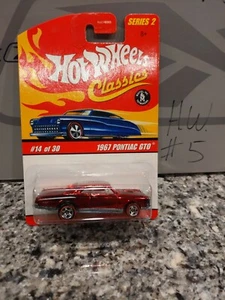 Hot Wheels Classics 1967 Pontiac GTO #14 of 30 Series 2 Special Paint - Picture 1 of 7