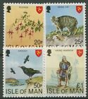 Isle of Man 1978 Freimarken Tiere Pflanzen 133/36 postfrisch
