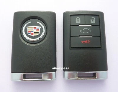 Original OEM GM CADILLAC STS CTS DTS keyless entry remote fob 22889450 DRIVER 2 - Image 1 of 4
