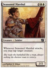 1x Seasoned Marshal - Foil MTG 8th Edition NM Magic Foil