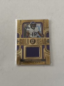 2023 Panini Gold Standard - Justin Jefferson GG-JJ Gold Gear Memorabilia /299
