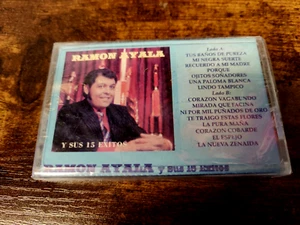 RAMON AYALA Y LOS BRAVOS DEL NORTE Y SUS 15 EXITOS CASSETTE*BRAND NEW*ROY SALES* - Picture 1 of 3