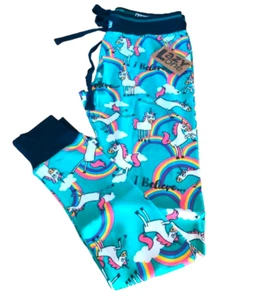 Lazyone Women Pyjama Leggings Bottoms Trousers Nightwear Cotton Unicorn D80 - Picture 1 of 4