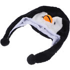 Pinguin Stirnband mit beweglichen Ohren - lustiger Tierhut für Herren