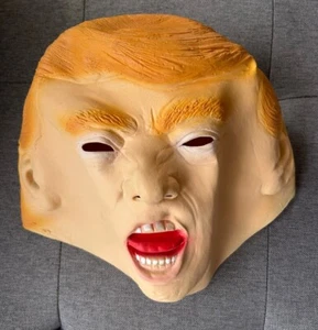 President Donald Trump Combover Candidate Mask Latex Funny Halloween - Picture 1 of 8