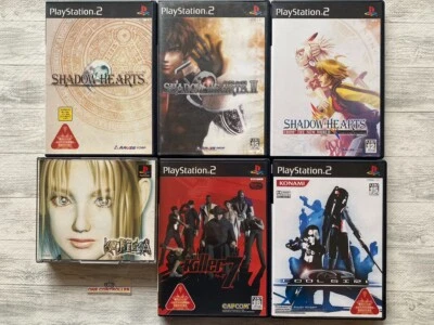 SONY PS 1 2 Koudelka & Shadow Hearts 1  2 & New World &  Killer 7  & Cool Girl - Image 1 of 4