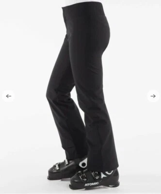 Pantalones de nieve largos SUNICE 16 NUEVOS CON ETIQUETAS negros ANDREY impermeables aislados elásticos $219 Foto 1 de 4