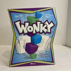 Wonky The Crazy Cubes Card Game 2015 USAopoly - Picture 1 of 5