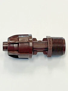 Netafim 17mm TechLock x 3/4 in MPT Male Adapter - Hydroponics -25 pieces - Picture 1 of 2