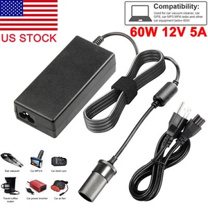 Car Inverter Cigarette Lighter Adapter Converter Power Charge 110-240V To DC 12V - Picture 1 of 9