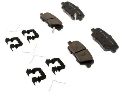 For 2017-2018 Hyundai Santa Fe Sport Brake Pad Set Rear AC Delco 74573HBHM - Image 1 of 2