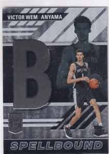 2023-24 Panini NBA Donruss Elite No. 4 Victor Wembanyama Rookie Spellbound "B" - Bild 1 von 2