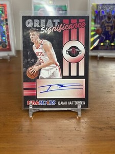 2020-21 NBA Hoops Isaiah Hartenstein Great SIGnificance AUTO #GS-IHA Autograph