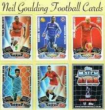 Topps MATCH ATTAX EXTRA 2011-12 ☆ PREMIER LEAGUE ☆ Football Cards
