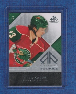2007-08 Upper Deck SP Game-Used Hockey Rookie Card 655 /999 # 140 Petr Kalus - Image 1 of 2