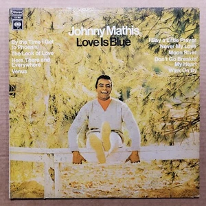 Johnny Mathis - Love Is Blue - CS 9637 Vinyl Record LP - Picture 1 of 4