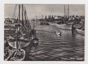ER RN 10 Rimini Porto canale viaggiata 1961 - Picture 1 of 1