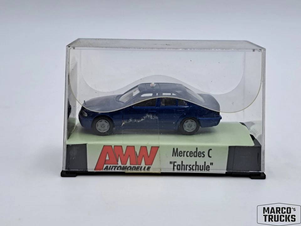 AWM MB Mercedes C-Klasse blue „Fahrschule“ - 1:87 /AWB2509 - Image 1 of 1