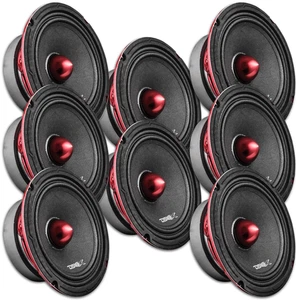 8x DS18 6.5″ Midrange Speakers - PRO-X6BM 250w Rms 8-ohm Bullet Loudspeakers - Picture 1 of 7