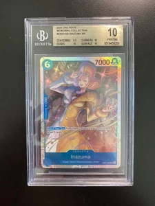 INAZUMA 2024 ONE PIECE MEMORIAL COLLECTION EB01-022 (SR) English BGS 10 - Picture 1 of 1