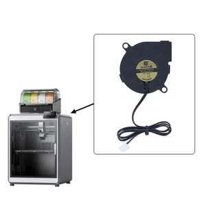 Fluids Dynamic 24V 5015 Cooling Fan Auto Load Matching For Fast Speed Printing - Afbeelding 1 van 8