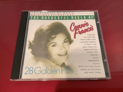The Wonderful World Of Connie Francis / 28 Golden Hits CD Good  Condition — 第 1/4 张图片