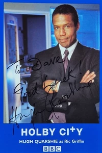 Hugh Quarshie Holby City personalized/signed autographed pic 10x15cm - Picture 1 of 1