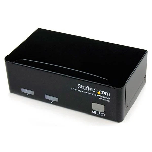 StarTech.com SV231USBGB 2 Port Professional USB KVM Schalter Set Mit Kabel - Bild 1 von 1