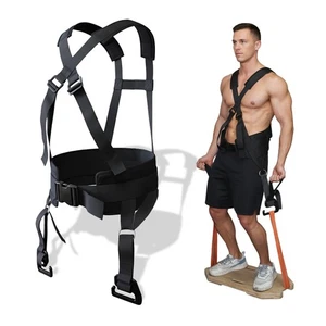 Squat Harness Vest for Resistance Band Workouts for Core and Leg Strength - Picture 1 of 6
