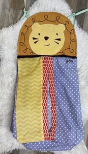 Cocalo Baby Lion Diaper Stacker Yellow Blue Red - Picture 1 of 3