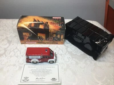 Matchbox 1948 Dodge Route Van Fire Fighter Support Truck YFE16-M NIB - Image 1 of 4