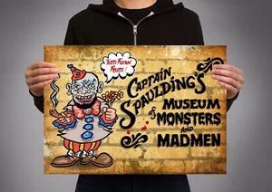 Captain Spaulding. Monsters And Madmen Print. Devils Rejects. A3 Size - Picture 1 of 1