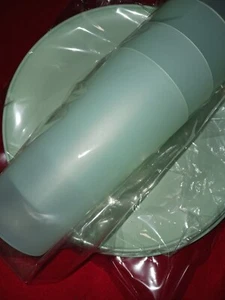 10 Mint Green Break Resistant Charger Plates. 10 16oz Tumblers. New. 20pcs - Picture 1 of 6