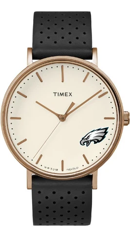 Ladies Timex Philadelphia Eagles Watch Rose Gold Grace Watch Cover