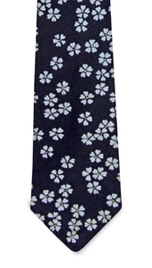 Einstecktuch Kleidung Krawatte Krawatte Aubrey Baumwolle Blumenmuster HERGESTELLT IN DEN USA neu Etikett $ 60 - Bild 1 von 8