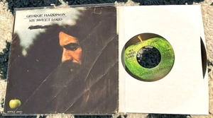 George Harrison: My Sweet Lord/Isn't It a Pity 45 Apple/US w/sleeve VG-/G+ - Picture 1 of 2