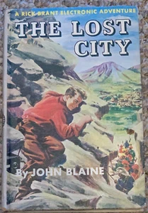 VINTAGE RICK BRANT SCIENCE ADVENTURE ~ BLAINE ~ THE LOST CITY 1947 - Picture 1 of 5