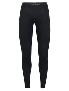 Icebreaker 200 Oasis Leggings Women Funktionshose Baselayer schwarz - Bild 1 von 5
