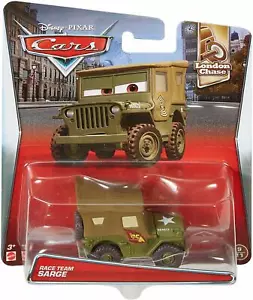 Race Team Sarge Disney Cars Modelo De Coche En Miniatura De Hierro DVY12 - Imagen 1 de 2