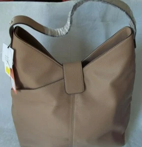 Wannabe Harper Hobo Tote Bag Taupe Neu Mit Etikett Handtasche Shopping - Bild 1 von 7