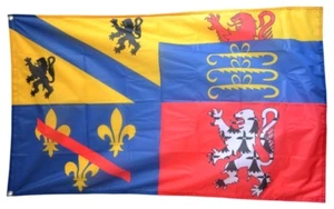 Bandiera Bandiera Francia Ain QUALITÀ PREMIUM Bandiera issata 90x150cm - Foto 1 di 1